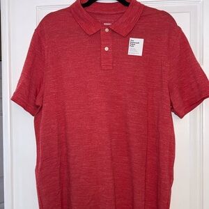 Sonoma Men's Red Polo Shirt NWT